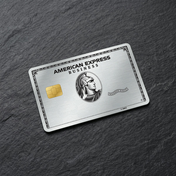 Platin Business Amex Credit Card Sticker 2x