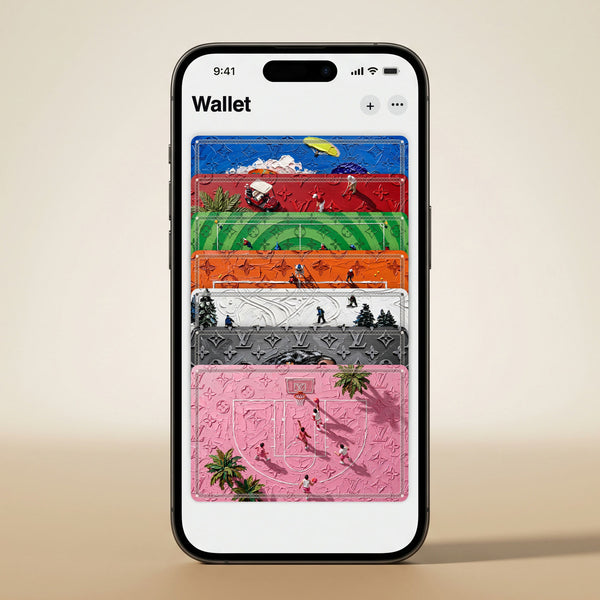 Apple Wallet Monogram Skins