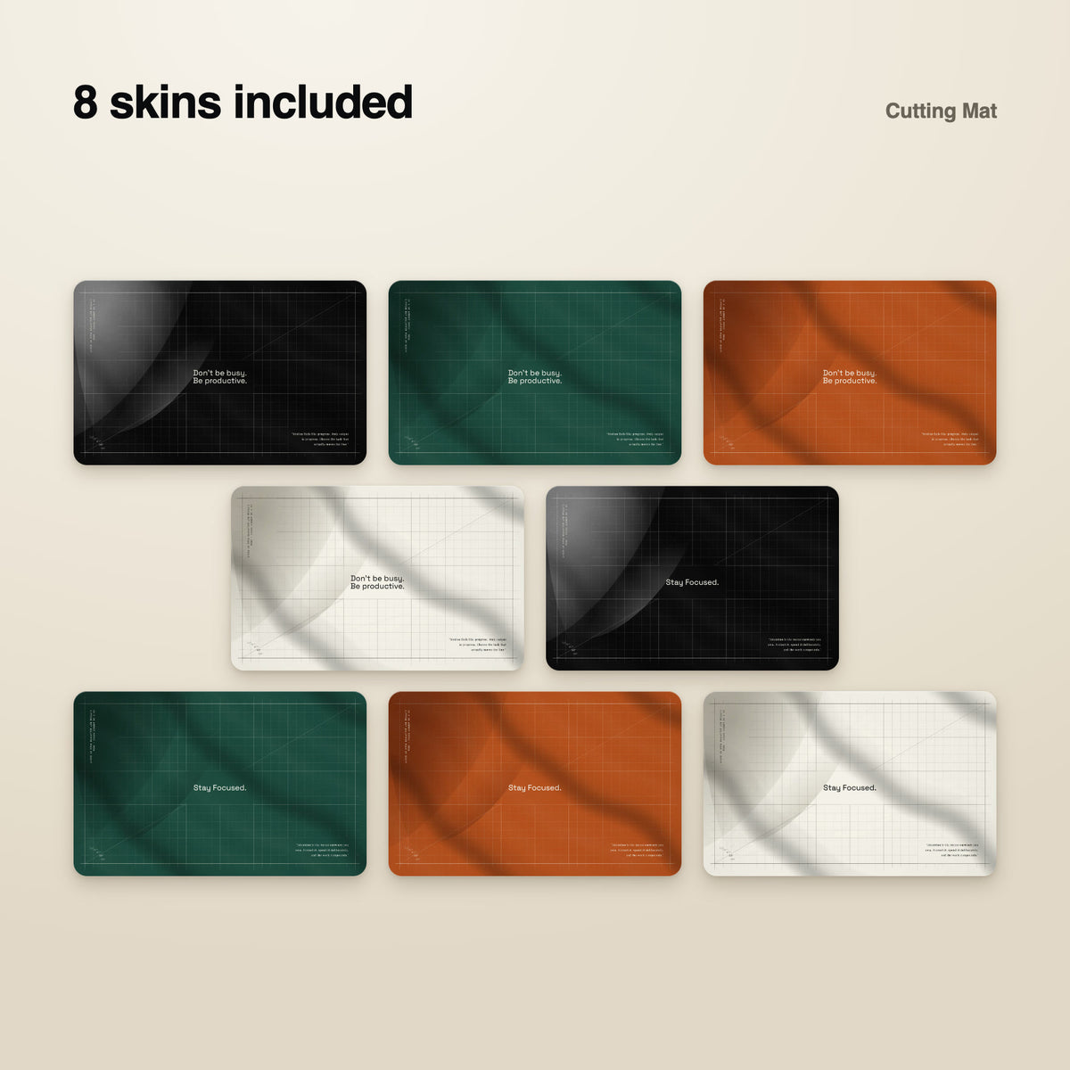 Apple Wallet Cutting Mat Skins