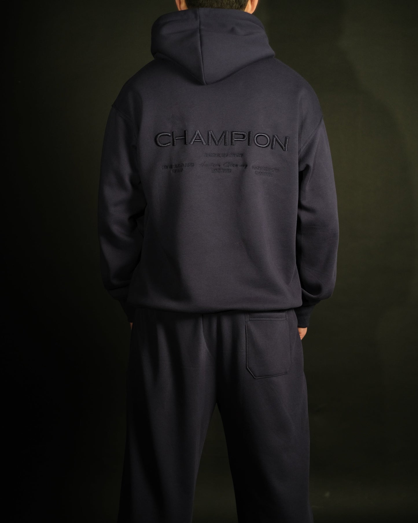 HOODIE ANTARCTIC BLUE