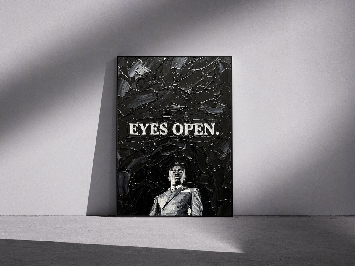 Eyes Open - Franklin Saint Poster