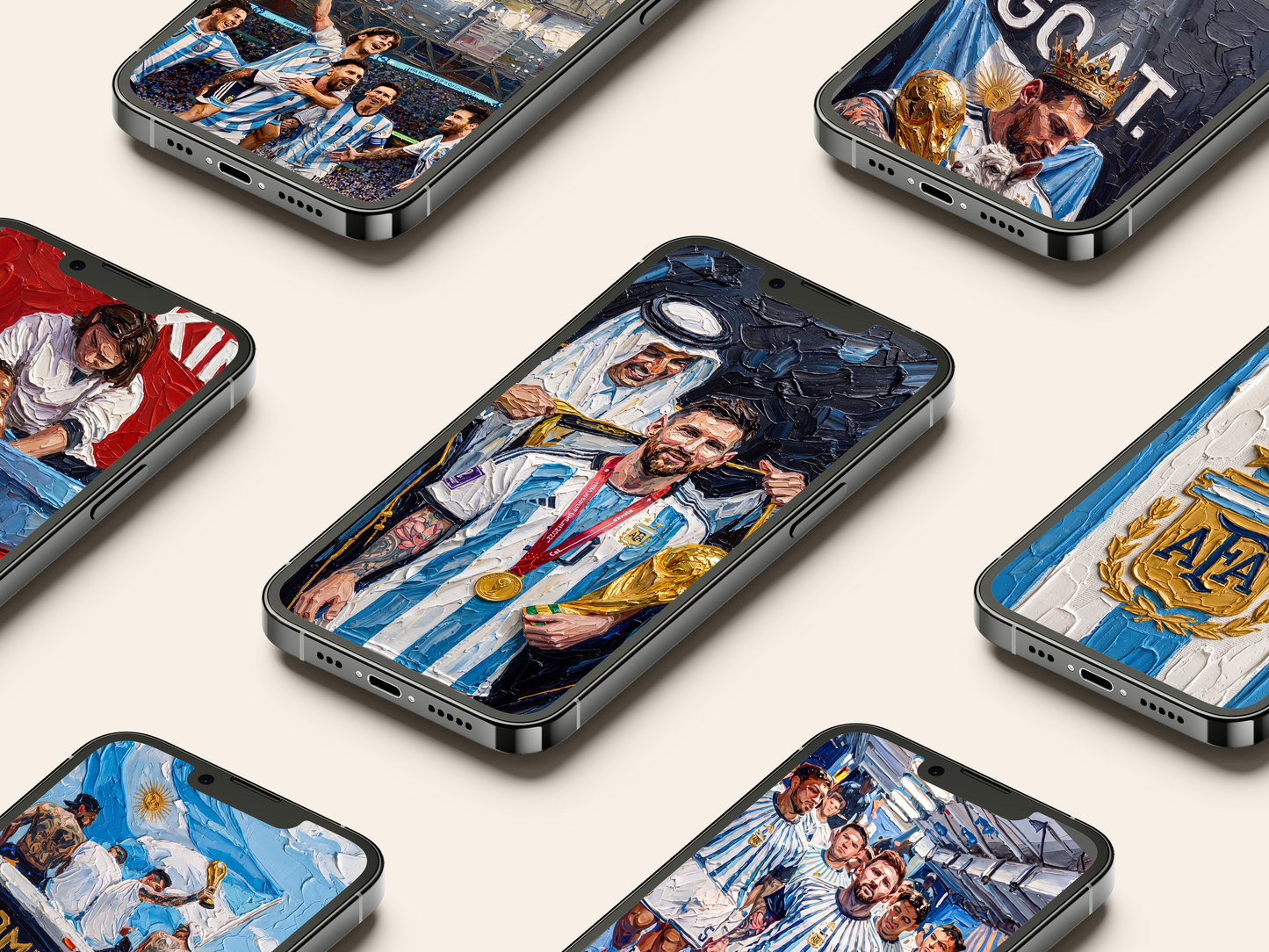 ULTIMATE MESSI X ARGENTINA VOL.1 WALLPAPER BUNDLE