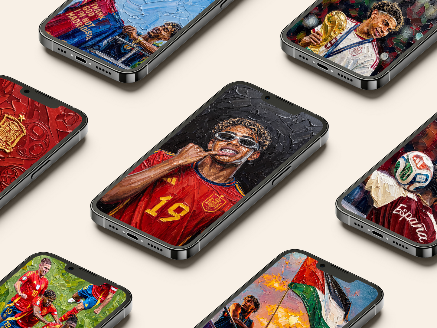 ULTIMATE YAMAL X SPAIN VOL.1 WALLPAPER BUNDLE
