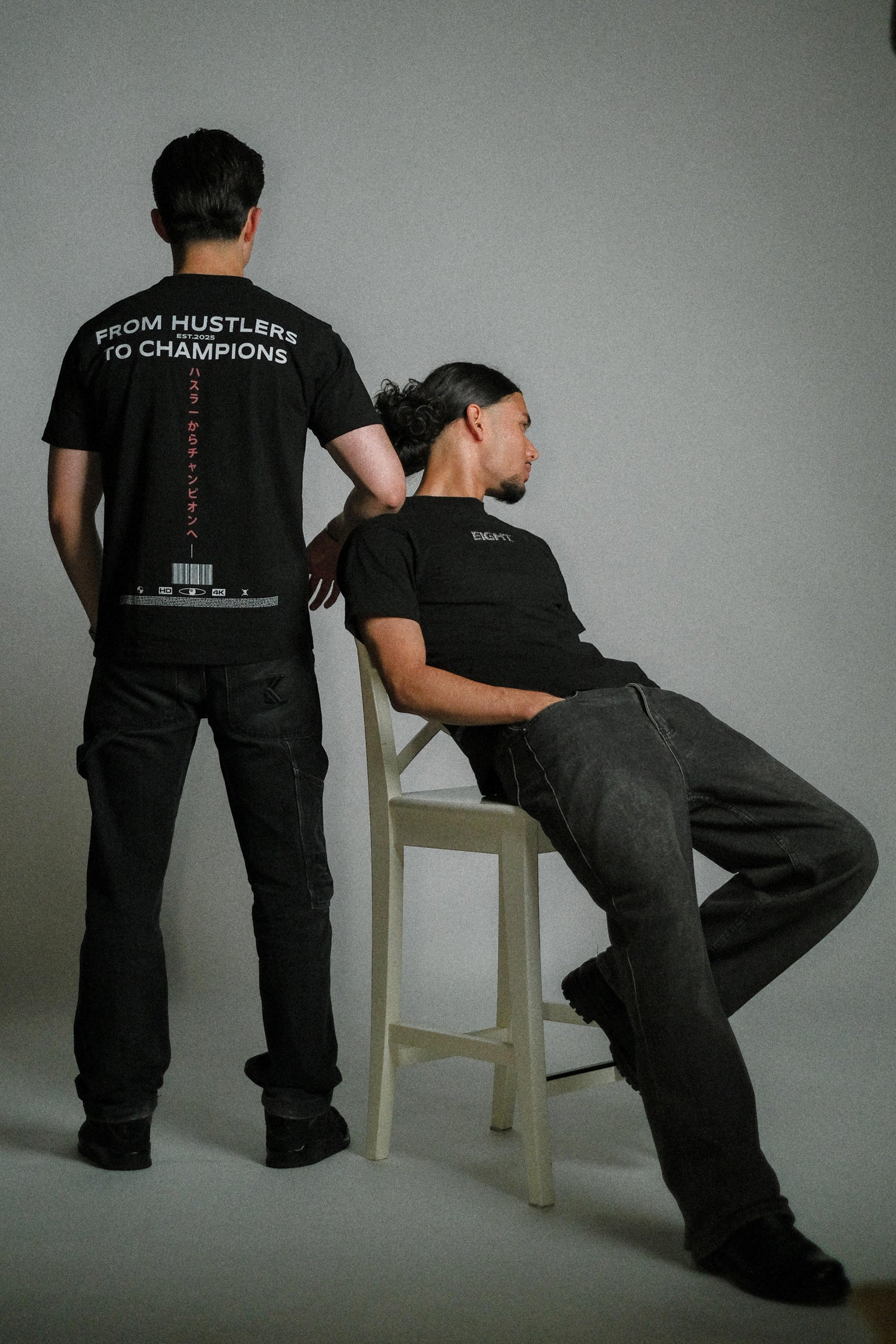 T-SHIRT SCHWARZ