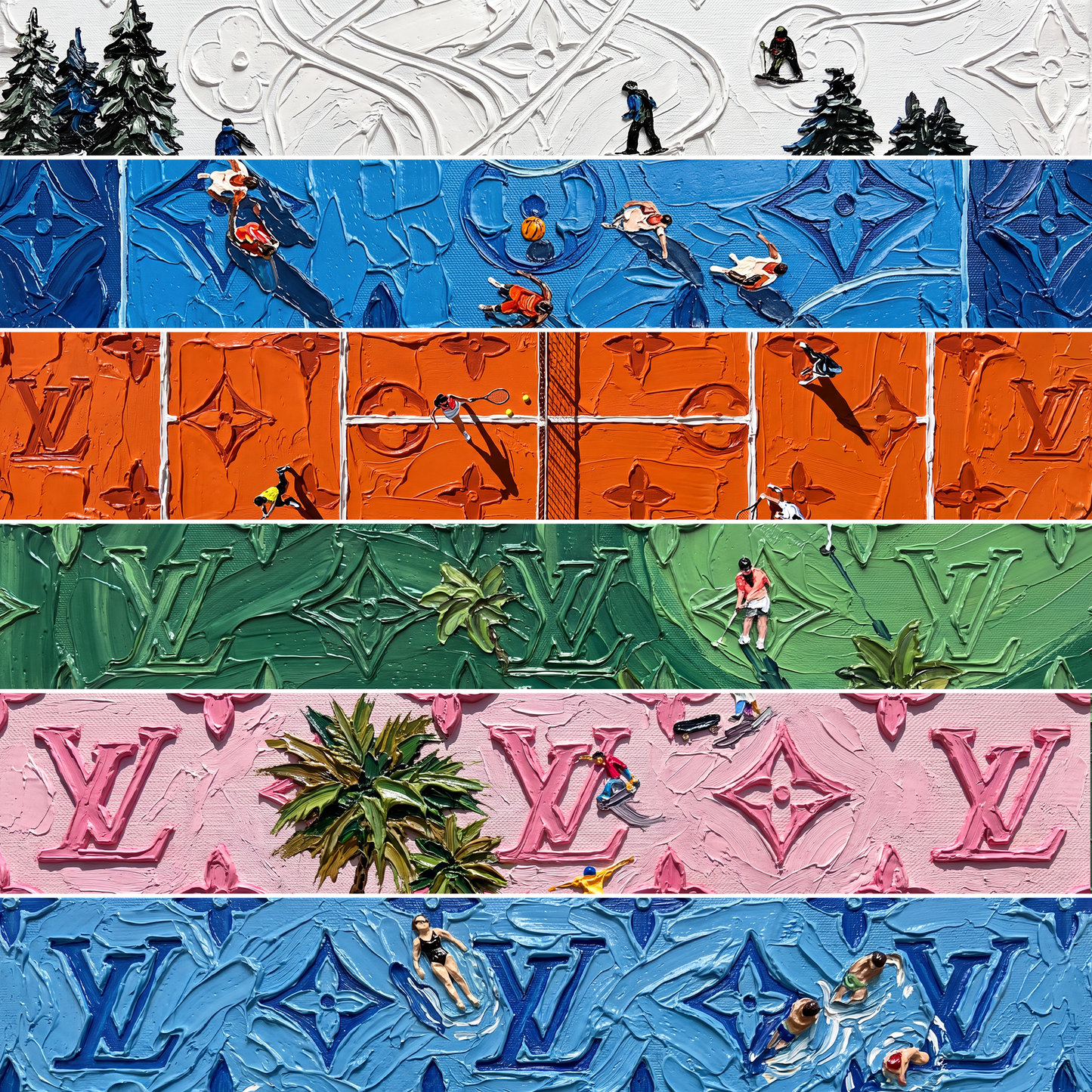 ULTIMATE MONOGRAM SPORTS VOL. 1 WALLPAPER BUNDLE