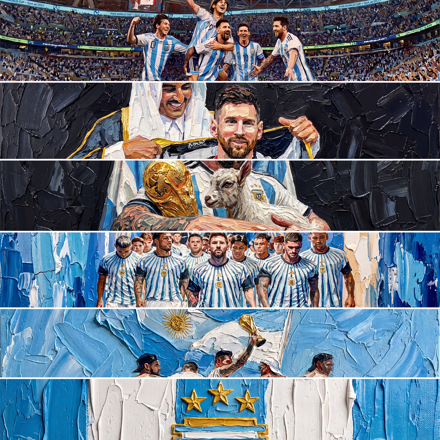 ULTIMATE MESSI X ARGENTINA VOL.1 WALLPAPER BUNDLE
