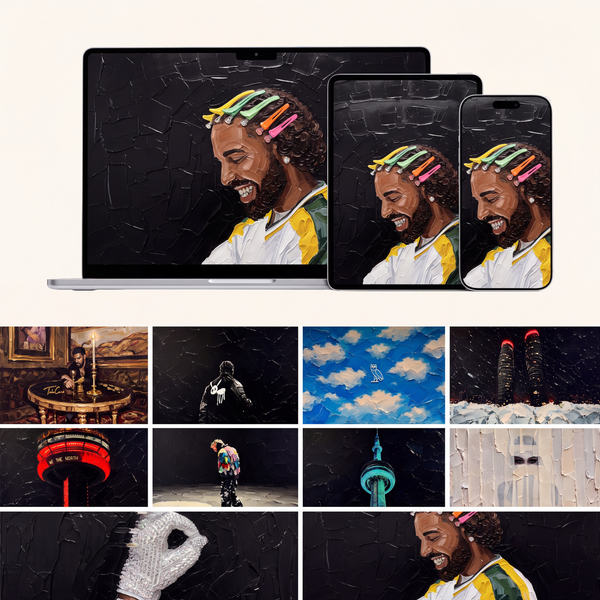 DRAKE WALLPAPER BUNDLE (PHONE & DESKTOP)