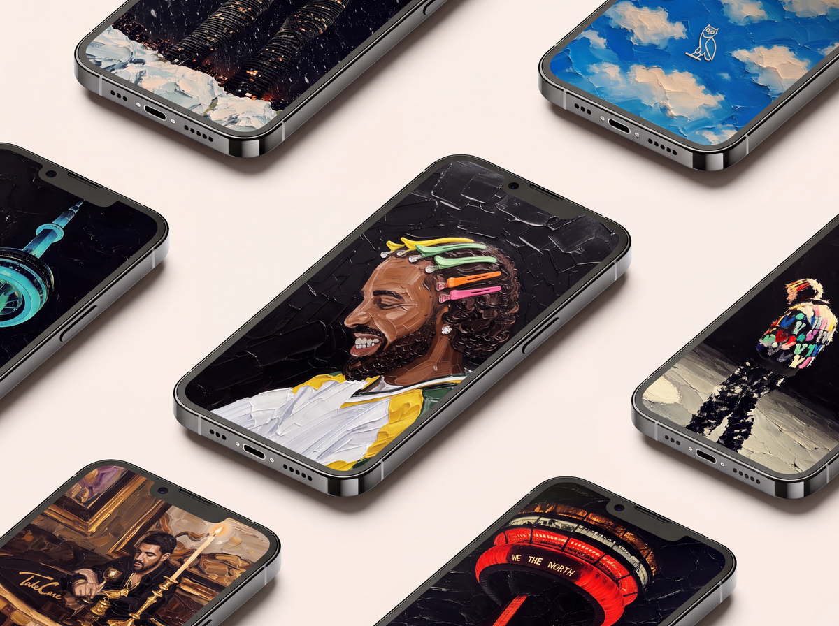 DRAKE WALLPAPER BUNDLE (PHONE & DESKTOP)