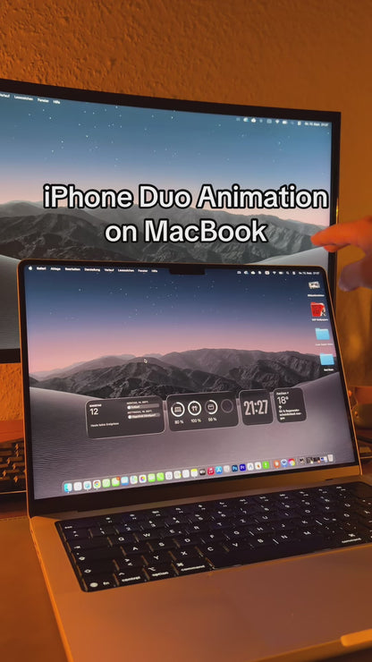 IPHONE DUO ANIMATION FOR YOUR MACBOOK