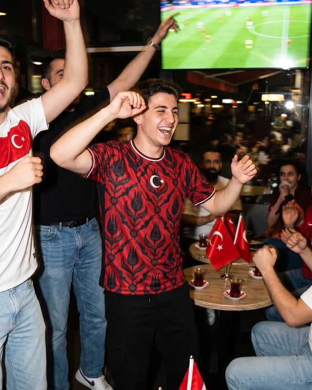 Match night at the café